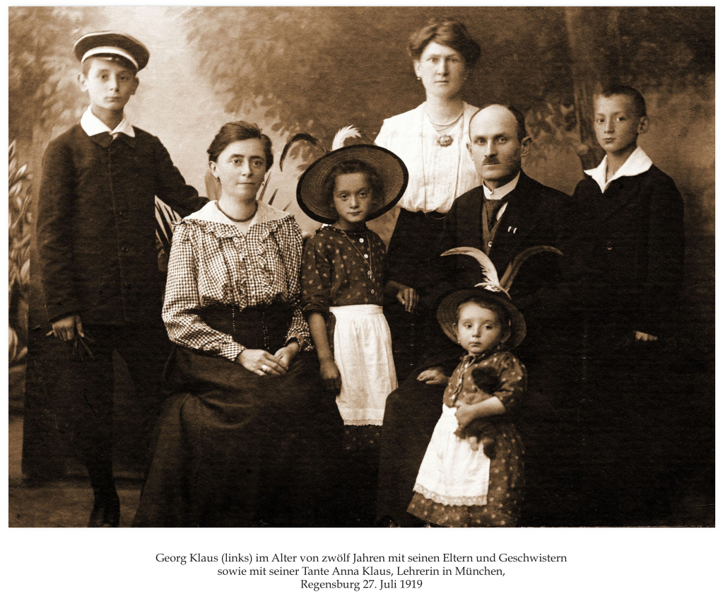 Familienfoto Georg Klaus