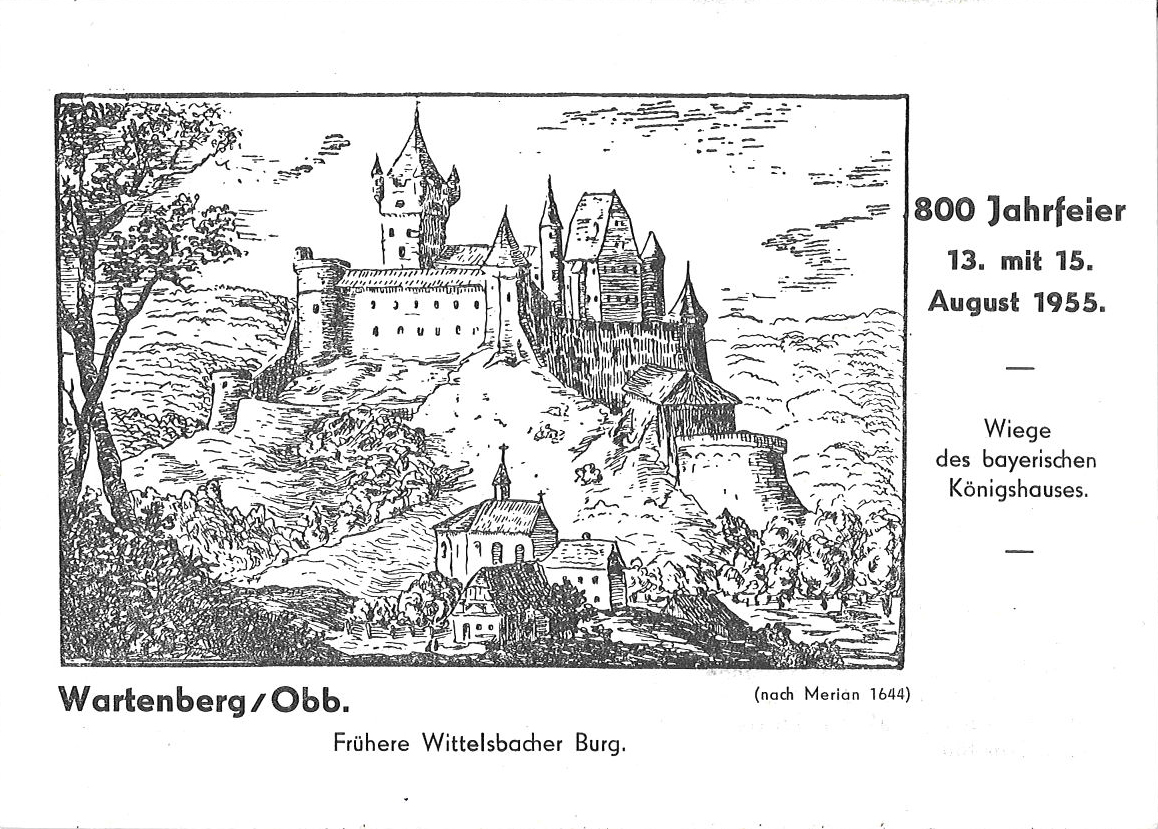 Postkarte zur 800-Jahrfeier